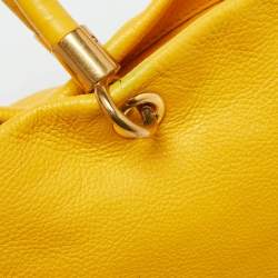 Marc by Marc Jacobs Yellow Leather Too Hot to Handle Tote