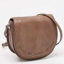 Marc by Marc Jacobs Brown Leather Sweet Jane June Crossbody Bag