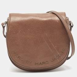 Marc by Marc Jacobs Brown Leather Sweet Jane June Crossbody Bag