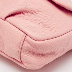 Pre Owned Marc by Marc Jacobs Pink Leather Classic Q Isabelle Crossbody Bag