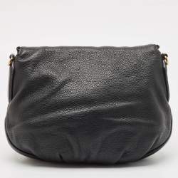 Marc by Marc Jacobs Black Leather Classic Q Natasha Crossbody Bag