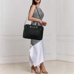 Pre Owned Marc by Marc Jacobs Black Nylon Laptop Bag