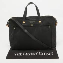Pre Owned Marc by Marc Jacobs Black Nylon Laptop Bag