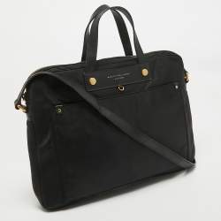 Pre Owned Marc by Marc Jacobs Black Nylon Laptop Bag