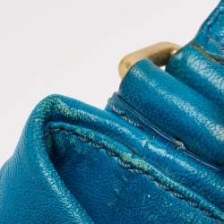 Marc by Marc Jacobs Blue Leather Classic Q Hillier Hobo
