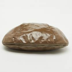 Marc by Marc Jacobs Brown Leather Turnlock Hobo