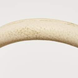 مملوكة مسبقًا Marc by Marc Jacobs Off White Leather Classic Q Baby Groovee Satchel