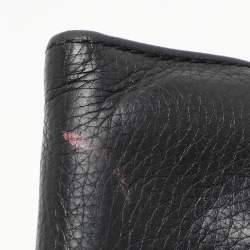 Marc by Marc Jacobs Black Leather Trifold Continental Wallet