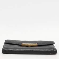 Marc by Marc Jacobs Black Leather Trifold Continental Wallet