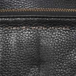 Marc by Marc Jacobs Black Leather Trifold Continental Wallet