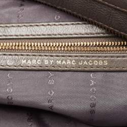 Marc by Marc Jacobs Dark Grey Leather Large Too Hot to Handle Tote
