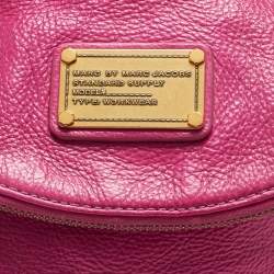 Marc by Marc Jacobs Pink Leather Classic Q Mariska Backpack