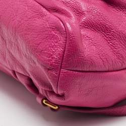 Marc by Marc Jacobs Pink Leather Classic Q Mariska Backpack