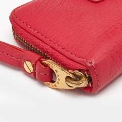 Marc by Marc Jacobs Pink Leather Classic Q Wingman Wallet