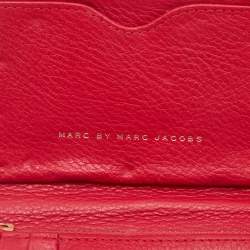 Marc by Marc Jacobs Pink Leather Classic Q Wingman Wallet
