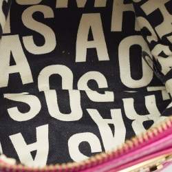 Marc by Marc Jacobs Fuchsia Leather Classic Q Wristlet Clutch