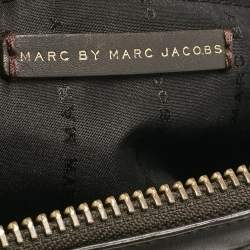 Marc by Marc Jacobs Dark Grey Leather Thunderdome Satchel