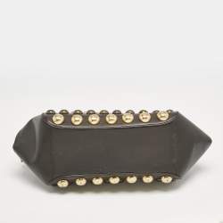 Marc by Marc Jacobs Dark Grey Leather Thunderdome Satchel