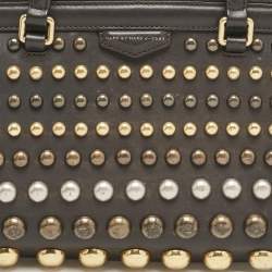Marc by Marc Jacobs Dark Grey Leather Thunderdome Satchel
