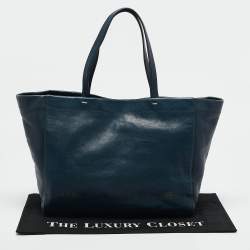 Marc by Marc Jacobs Teal Green Leather Shopper Tote