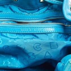 Marc by Marc Jacobs Blue Leather Too Hot to Handle Bucket Bag