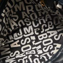 Marc by Marc Jacobs Navy Blue Pebbled Leather Classic Q Lil Ukita Bag
