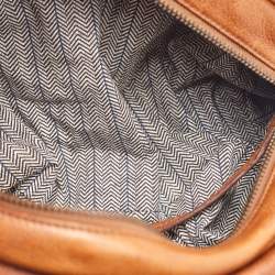 Pre Owned Marc by Marc Jacobs Brown Leather Classic Q Baby Groovee Satchel