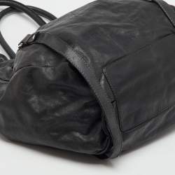 Pre Owned Marc by Marc Jacobs Black Leather Classic Shopper Tote