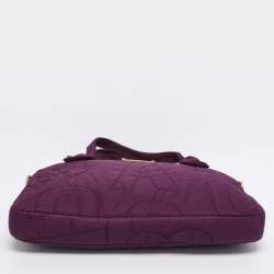 Pre Owned Marc By Marc Jacobs Purple Nylon Pretty 13 Laptop Bag