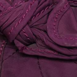 Pre Owned Marc By Marc Jacobs Purple Nylon Pretty 13 Laptop Bag