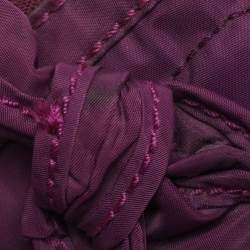 Pre Owned Marc By Marc Jacobs Purple Nylon Pretty 13 Laptop Bag