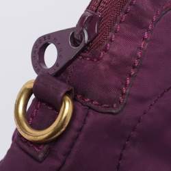Pre Owned Marc By Marc Jacobs Purple Nylon Pretty 13 Laptop Bag