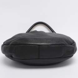 Pre Owned Marc by Marc Jacobs Black Leather Classic Q Hillier Hobo
