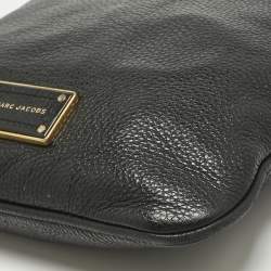 Pre Owned Marc by Marc Jacobs Black Leather Too Hot To Handle Sia Crossbody Bag