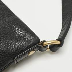 Pre Owned Marc by Marc Jacobs Black Leather Too Hot To Handle Sia Crossbody Bag