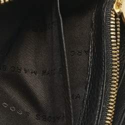 مملوكة مسبقًا محفظة مارك باي مارك جاكوبس تو هوت تو هاندل كونتيننتال جلد سوداء