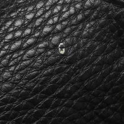 Pre Owned Marc by Marc Jacobs Black Leather Classic Q Francesca Tote