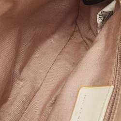 مملوكة مسبقًا Marc by Marc Jacobs Sally Light Grey/Mustard Leather Crossbody Bag