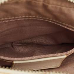 مملوكة مسبقًا Marc by Marc Jacobs Sally Light Grey/Mustard Leather Crossbody Bag