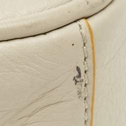 مملوكة مسبقًا Marc by Marc Jacobs Sally Light Grey/Mustard Leather Crossbody Bag