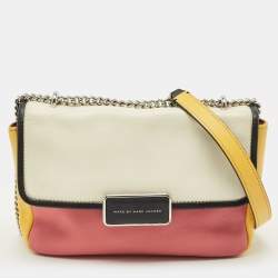 مملوكة مسبقًا Marc by Marc Jacobs Rebel 24 Colorblock Leather Shoulder Bag