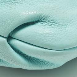 مملوكة مسبقًا Marc by Marc Jacobs Classic Q Percy Turquoise Blue Leather Crossbody Bag