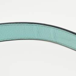 مملوكة مسبقًا Marc by Marc Jacobs Classic Q Percy Turquoise Blue Leather Crossbody Bag