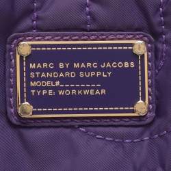 مملوكة مسبقًا Marc by Marc Jacobs Pretty Medium Purple Nylon Tote
