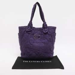 مملوكة مسبقًا Marc by Marc Jacobs Pretty Medium Purple Nylon Tote