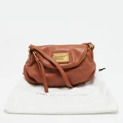 مملوكة مسبقًا Marc by Marc Jacobs Classic Q Natasha Brown Leather Crossbody Bag
