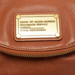 مملوكة مسبقًا Marc by Marc Jacobs Classic Q Natasha Brown Leather Crossbody Bag