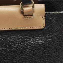 Pre Owned Marc by Marc Jacobs Round The Way Girl Percy Tricolor Leather Shopper Tote