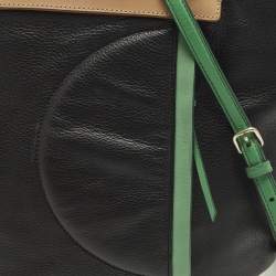 Pre Owned Marc by Marc Jacobs Round The Way Girl Percy Tricolor Leather Shopper Tote