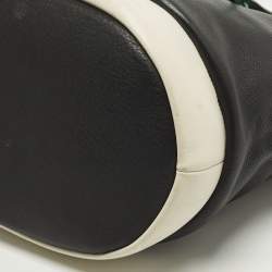 Pre Owned Marc by Marc Jacobs Round The Way Girl Percy Tricolor Leather Shopper Tote